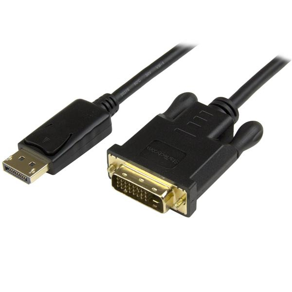STARTECH.COM 91 cm DisplayPort auf DVI Kabel - Stecker/Stecker - DP zu DVI Adapter/ Koverter - 1920x1200 / 1080p - Schwarz