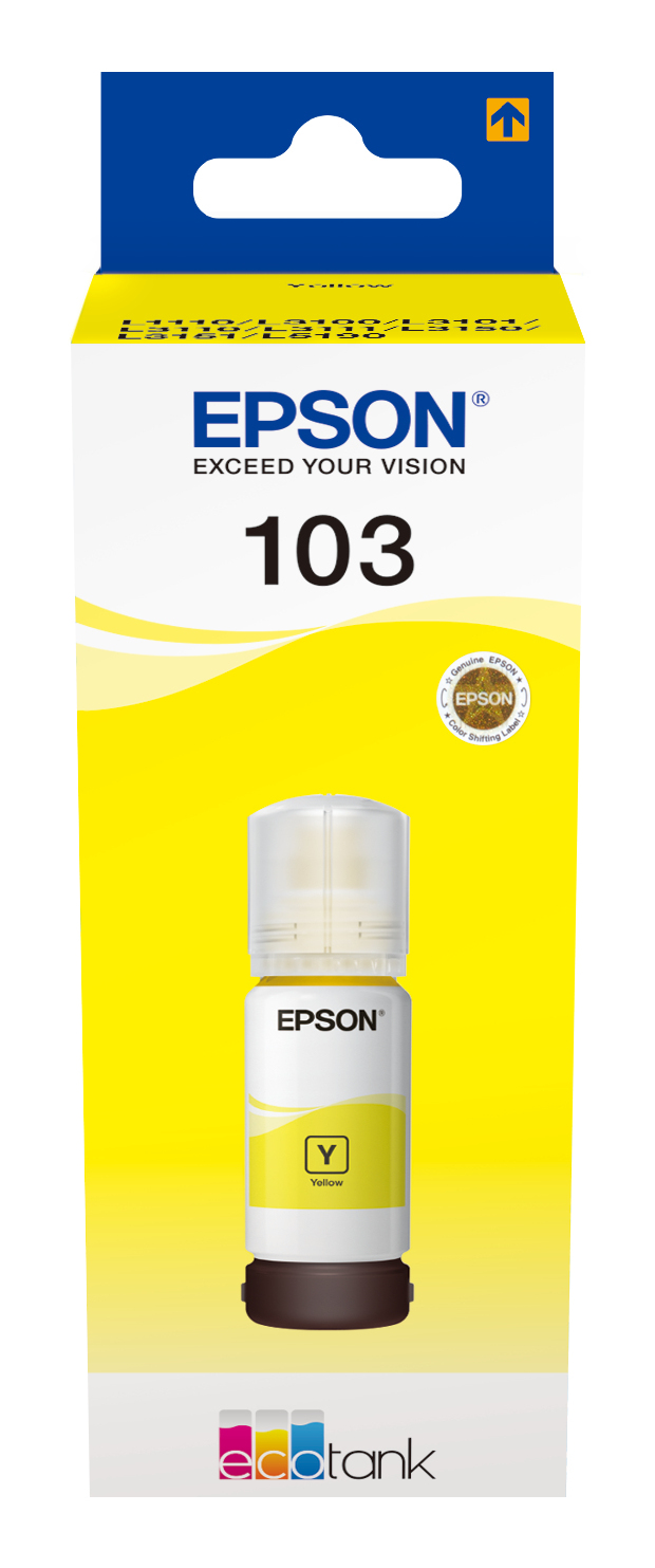 EPSON 1LB 103 EcoTank Yellow ink bottle local