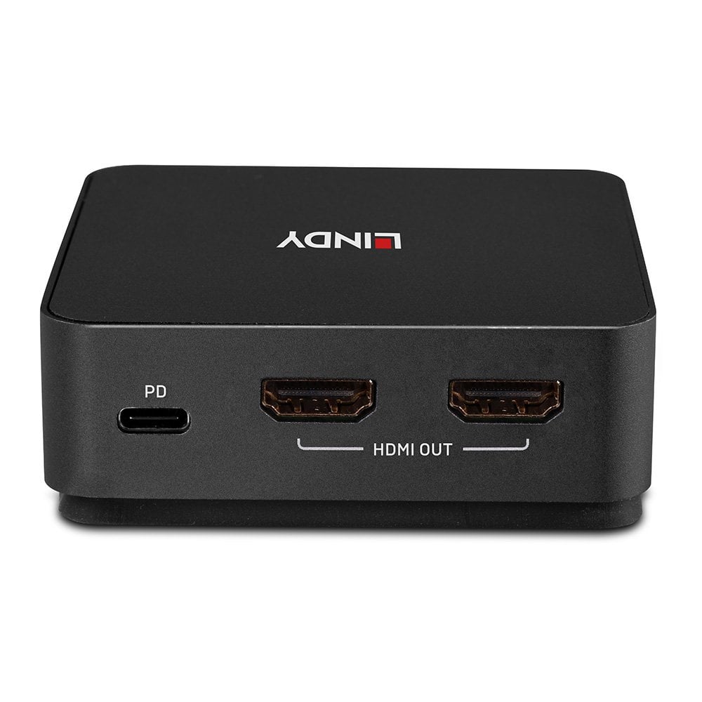 2 PORT TYP C DUAL HDMI 4K60 KVM SWITCH