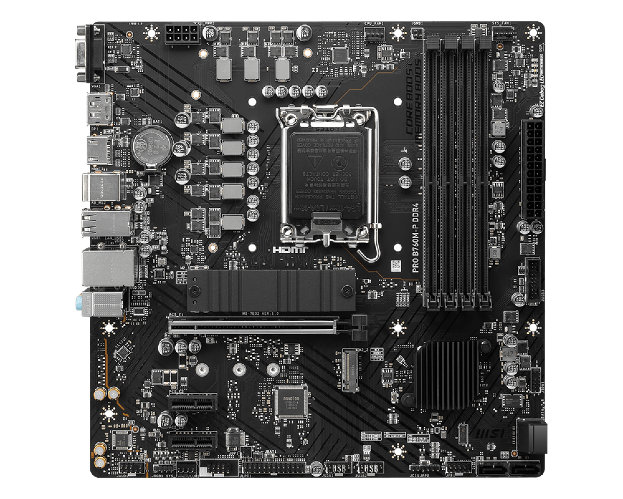 MSI PRO B760M-P DDR4 (1700) (D)