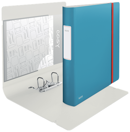 LEITZ Active Cosy Ordner sanftes blau Karton 6,5 cm DIN A4, 1 St.