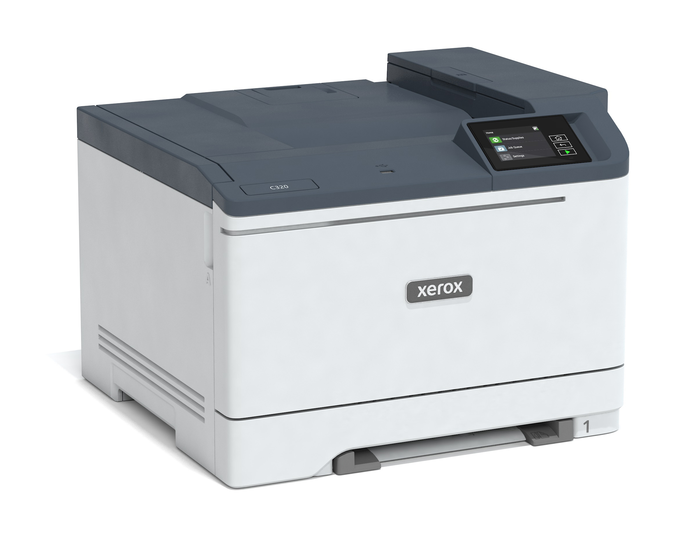 xerox C320 Farb-Laserdrucker grau