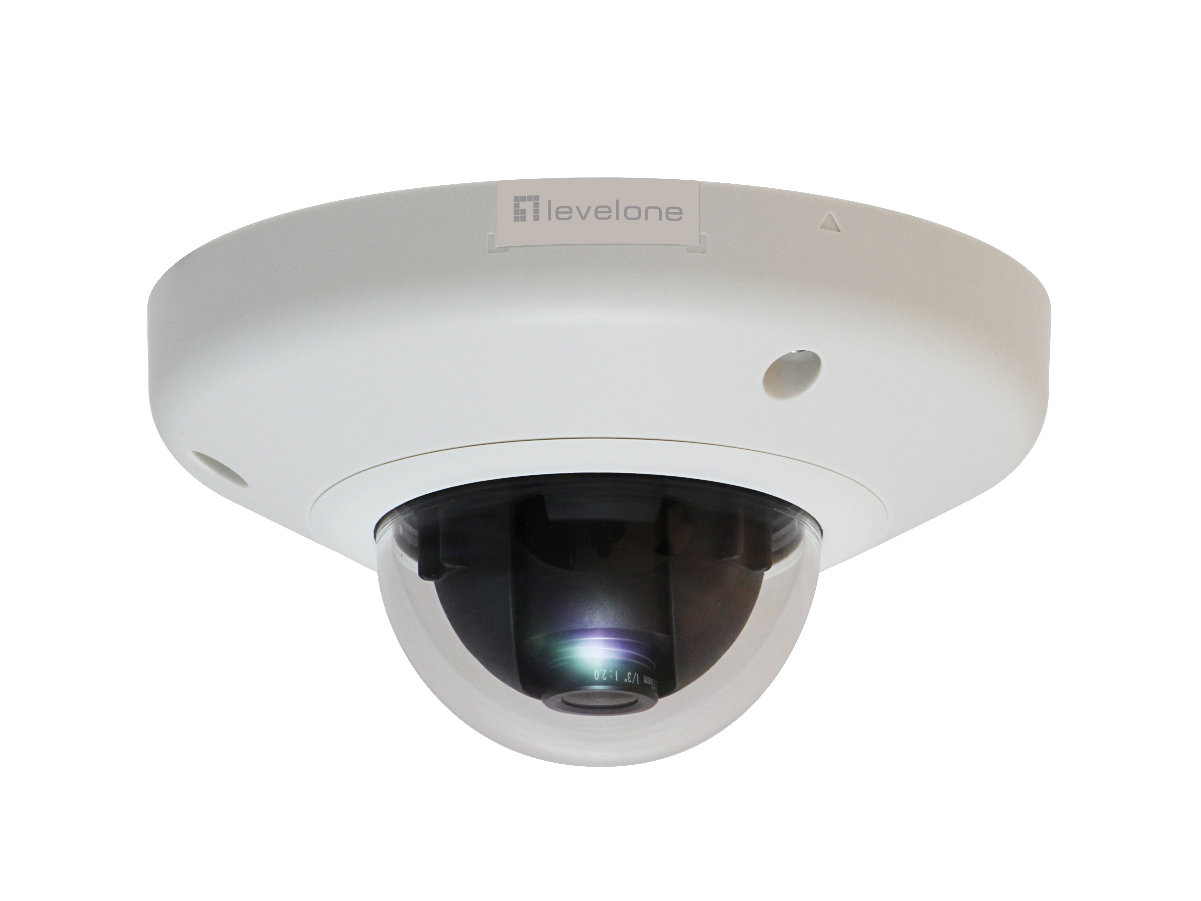 LevelOne IPCam HUBBLE Dome In 3MP/H.264/ 2.9W/PoE/IP68