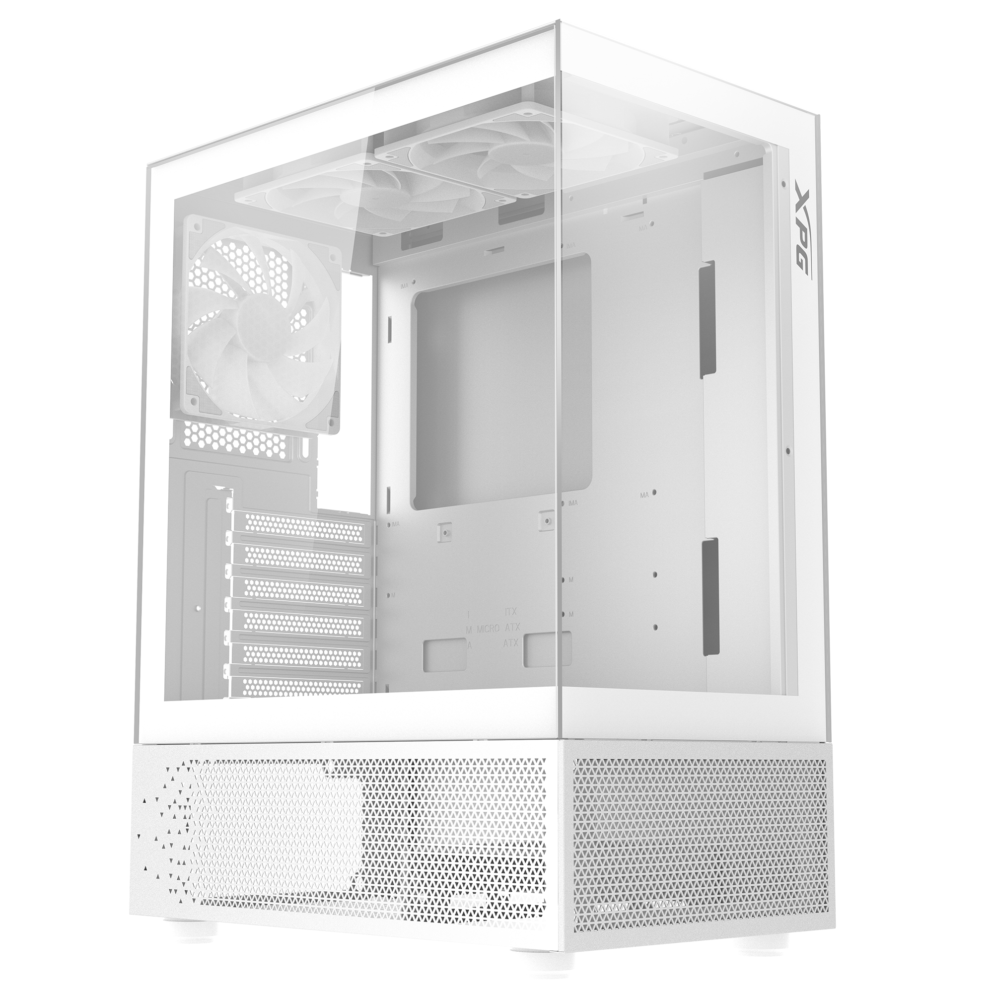 Geh XPG INVADER X MINI (ATX) Midi Tower weiß retail