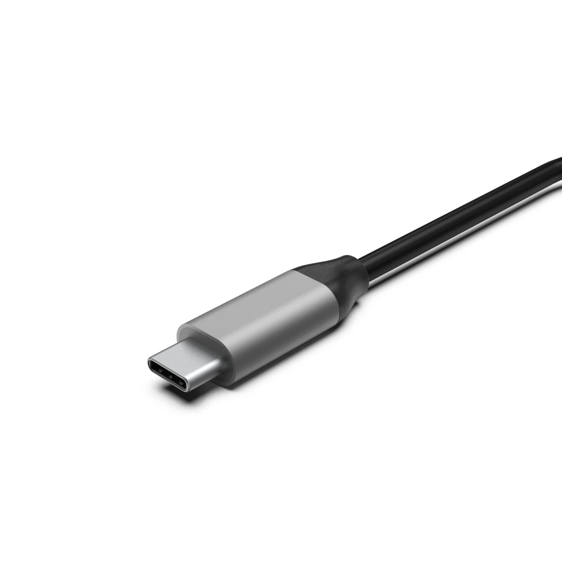 hama USB-Hub 4-fach grau