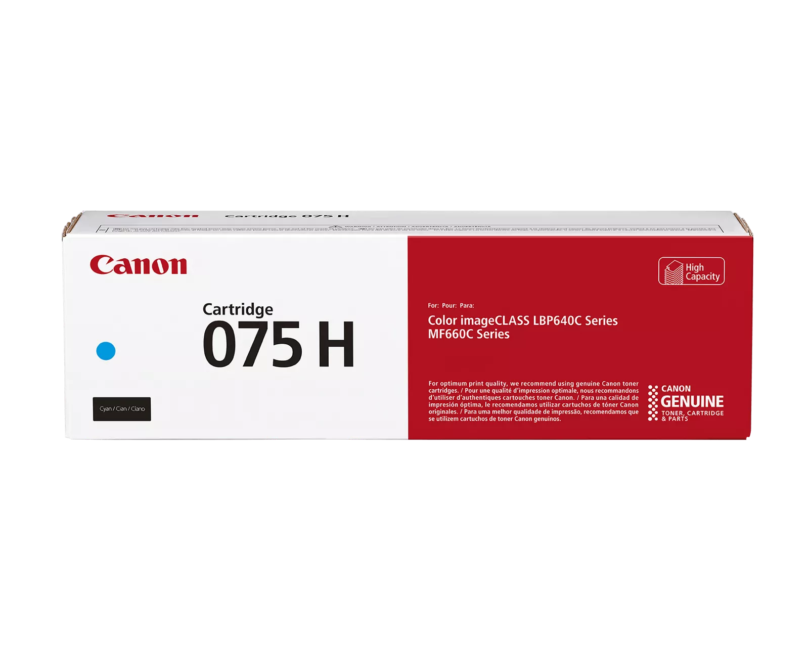 Toner Canon 075H C cyan 2500 Seiten
