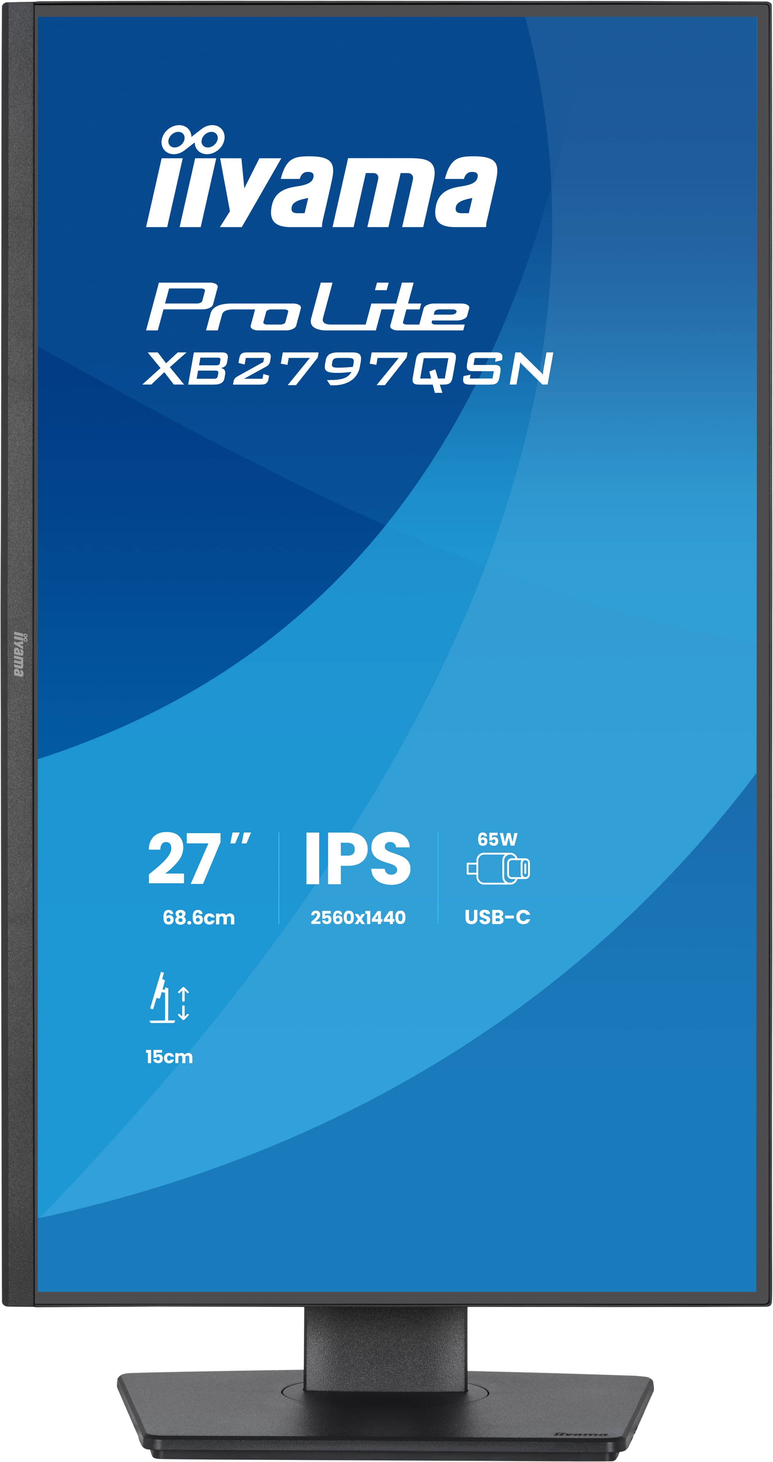27IN ULTRA THIN IPS PANEL 2560X1440 1MS 350CD/M 1000:1 1XH