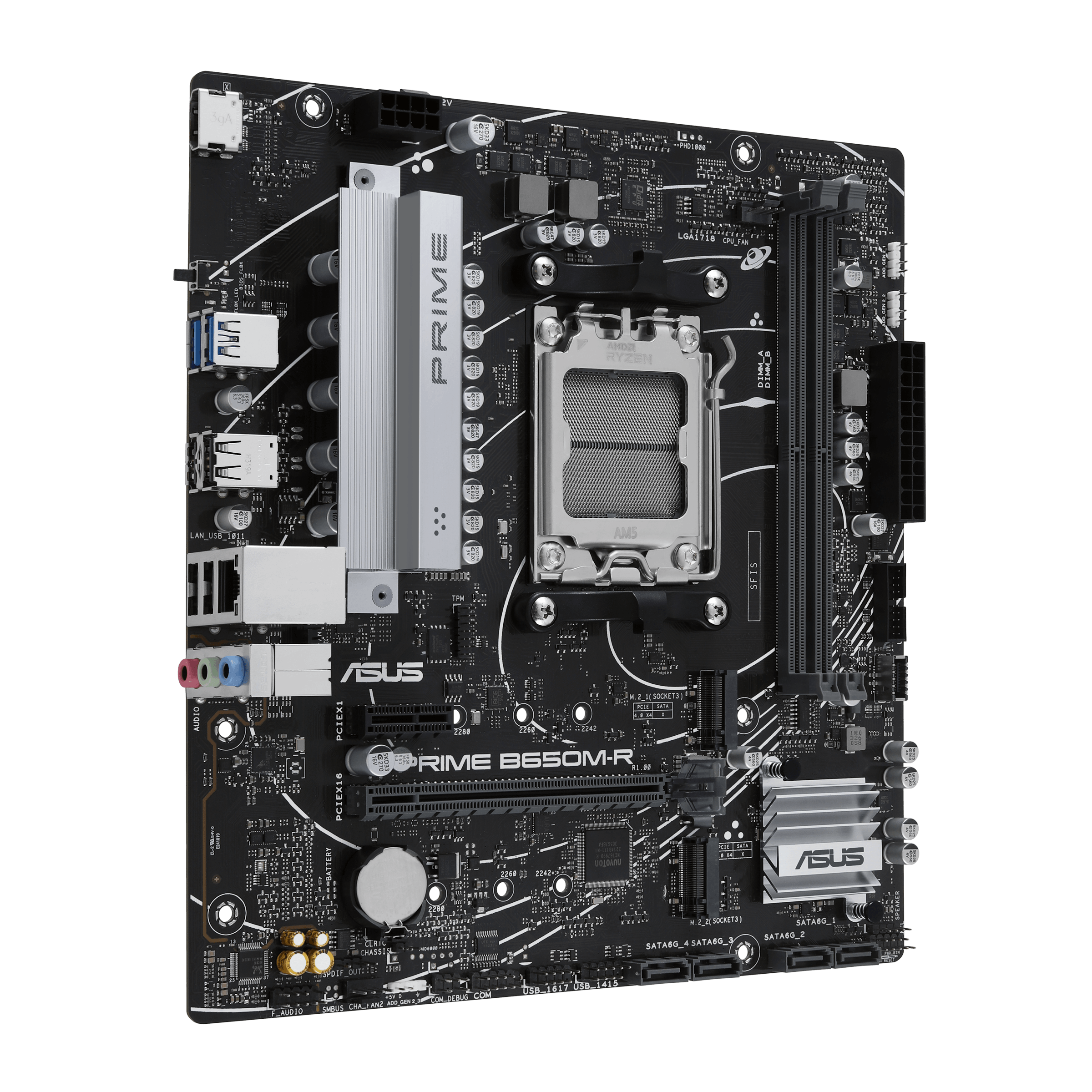 ASUS PRIME B650M-R D5 AM5 2xDDR4 4xSATA 2xM.2