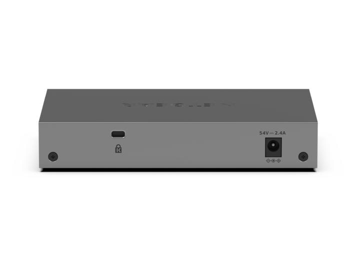 5-PORT POE+ 1G PLUS SWITCH POE BUDGET 120 W FANLESS