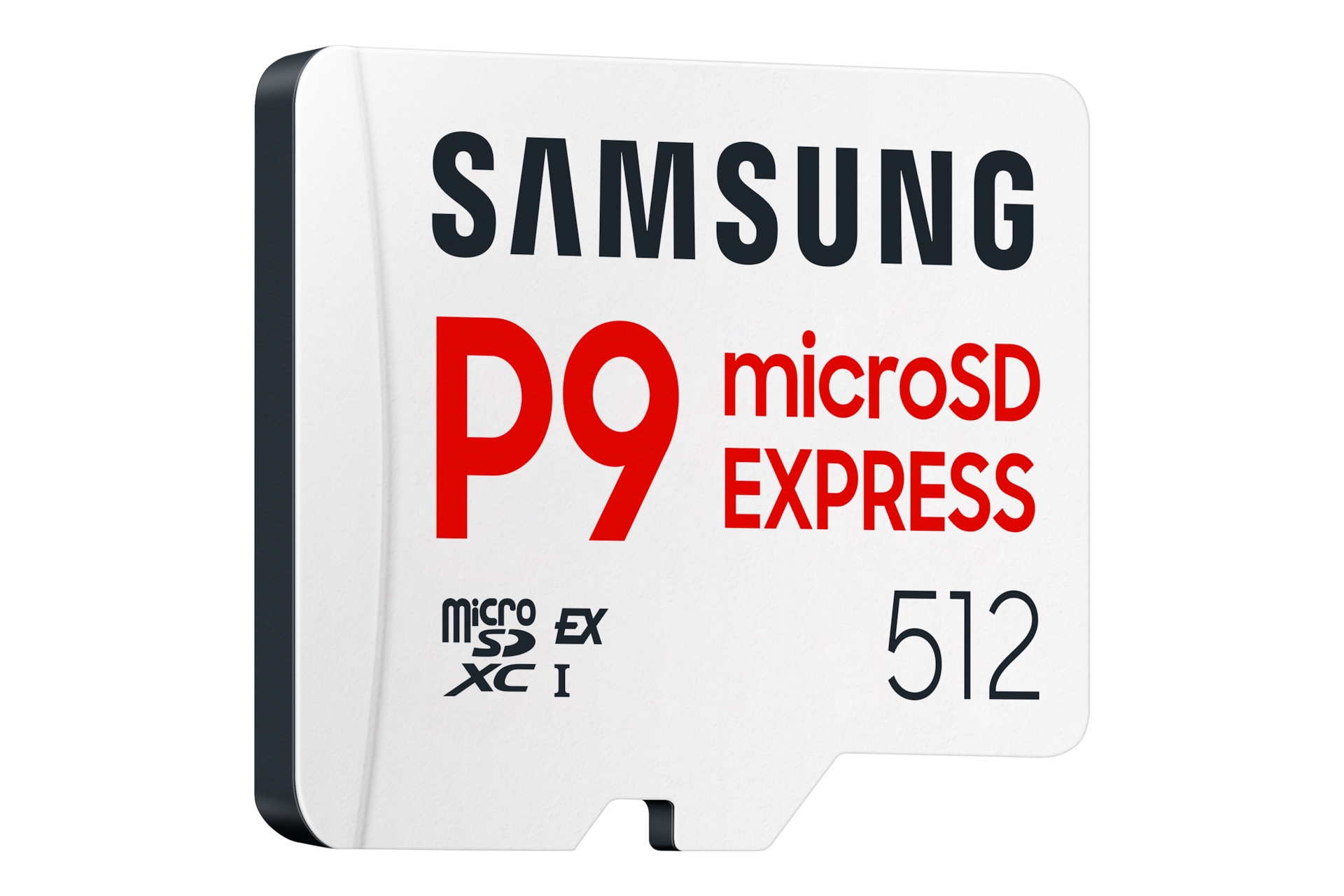 SAMSUNG P9 Express microSD Express-Karte 512GB 4K UHD NVMe 1.3 800 MB/s Read 310 MB/s Write Speicherkarte für Nintendo Switch 2