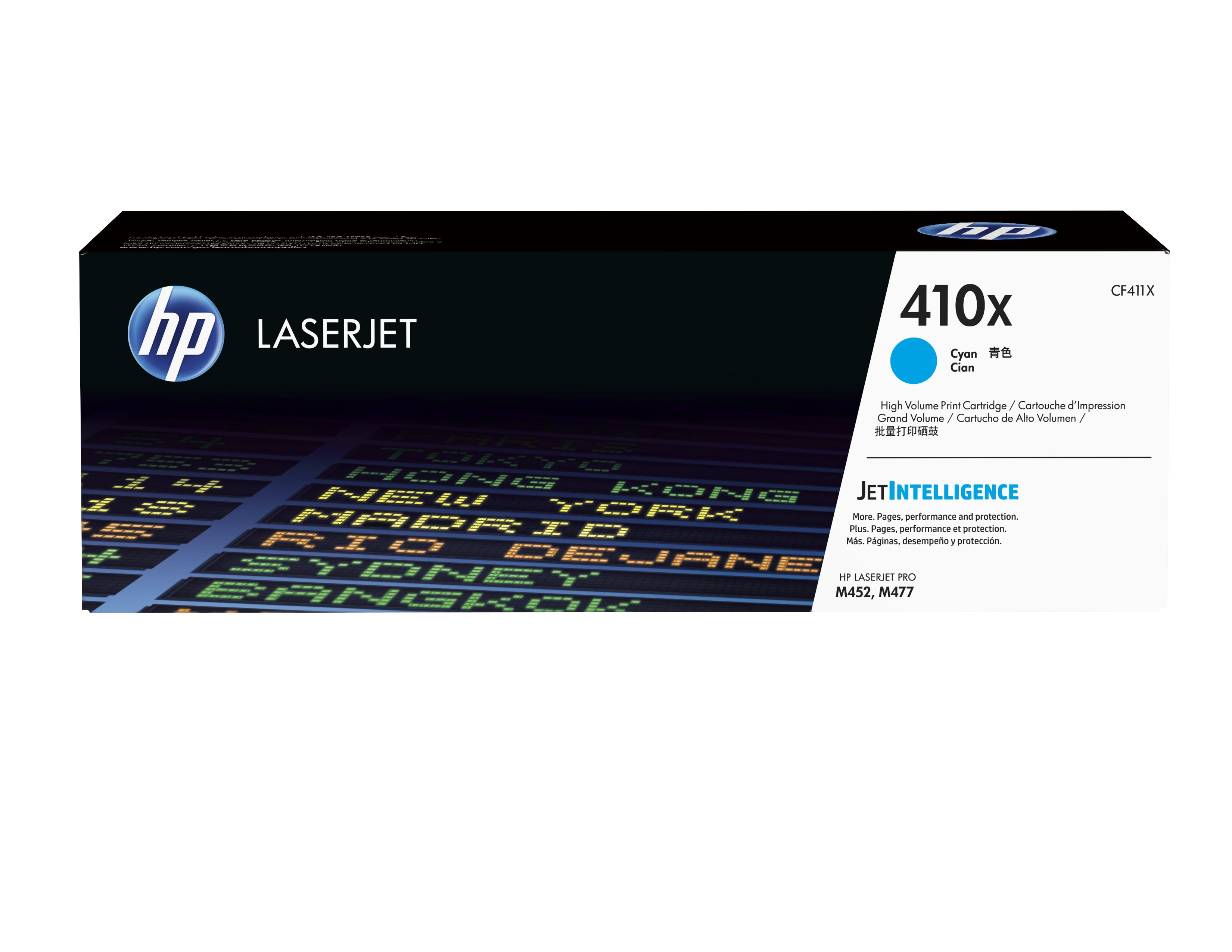 HP 410X (CF411X) cyan Tonerkartusche