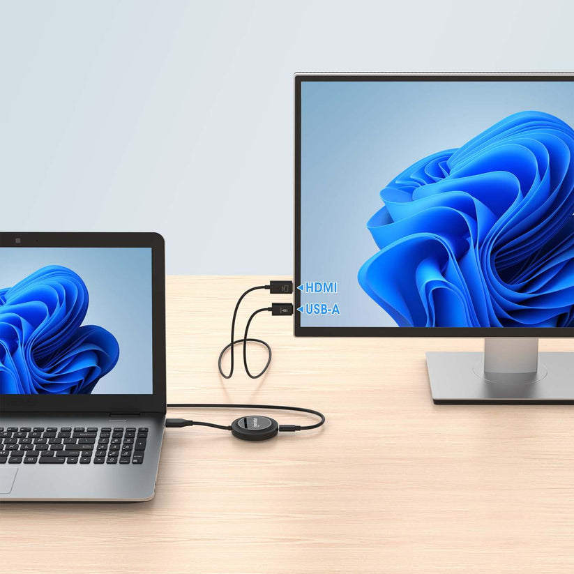 MANHATTAN 1080p Wireless HDMI-Display-Präsentationsset 2-teiliges Set mit HDMI-Sendemodul und HDMI-Empfänger