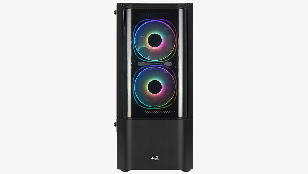 AeroCool Geh Midi Quantum v3 Black MicroATX/ATX/MiniITX