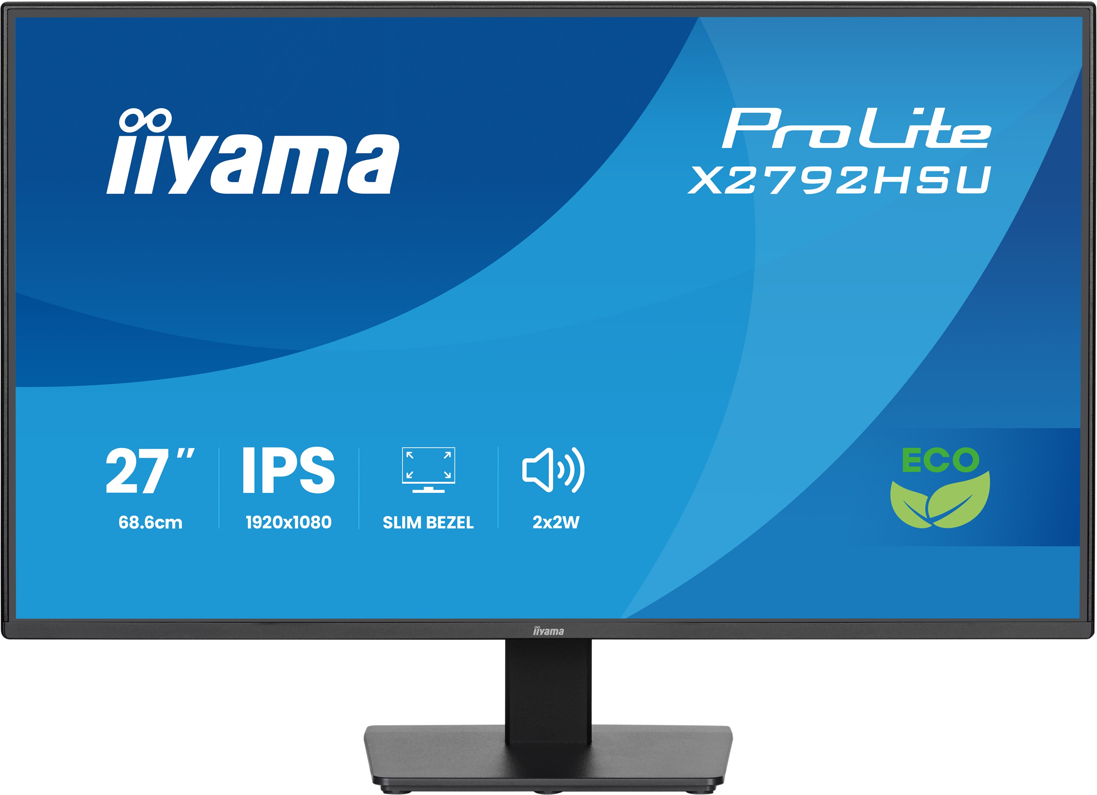 IIYAMA 68.6cm (27) X2792HSU-B1 16:9 HDMI+DP+2xUSB IPS