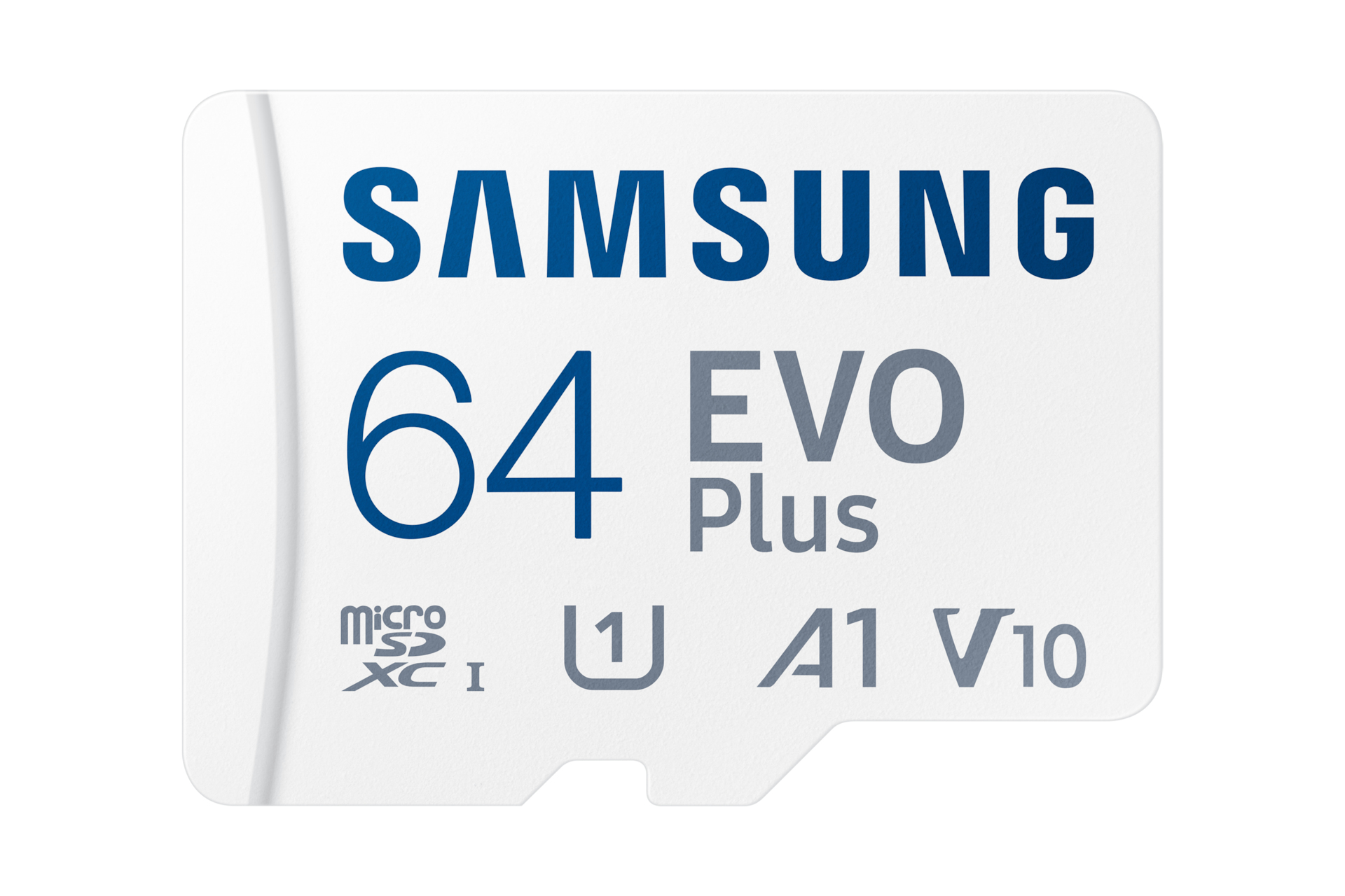 SAMSUNG Speicherkarte microSD EVO PLUS (2024), 64 GB, 1 St.