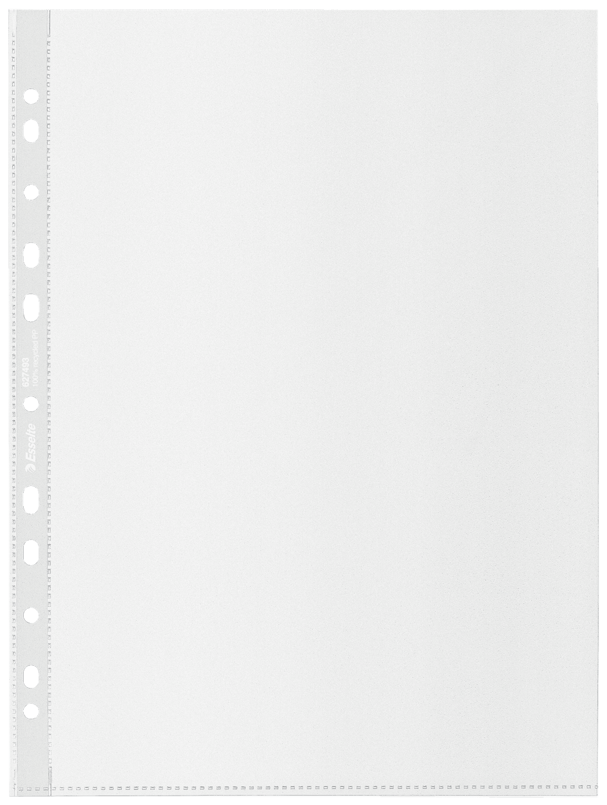 Esselte Prospekthüllen DIN A4 transparent genarbt 0,07 mm, 100 St.
