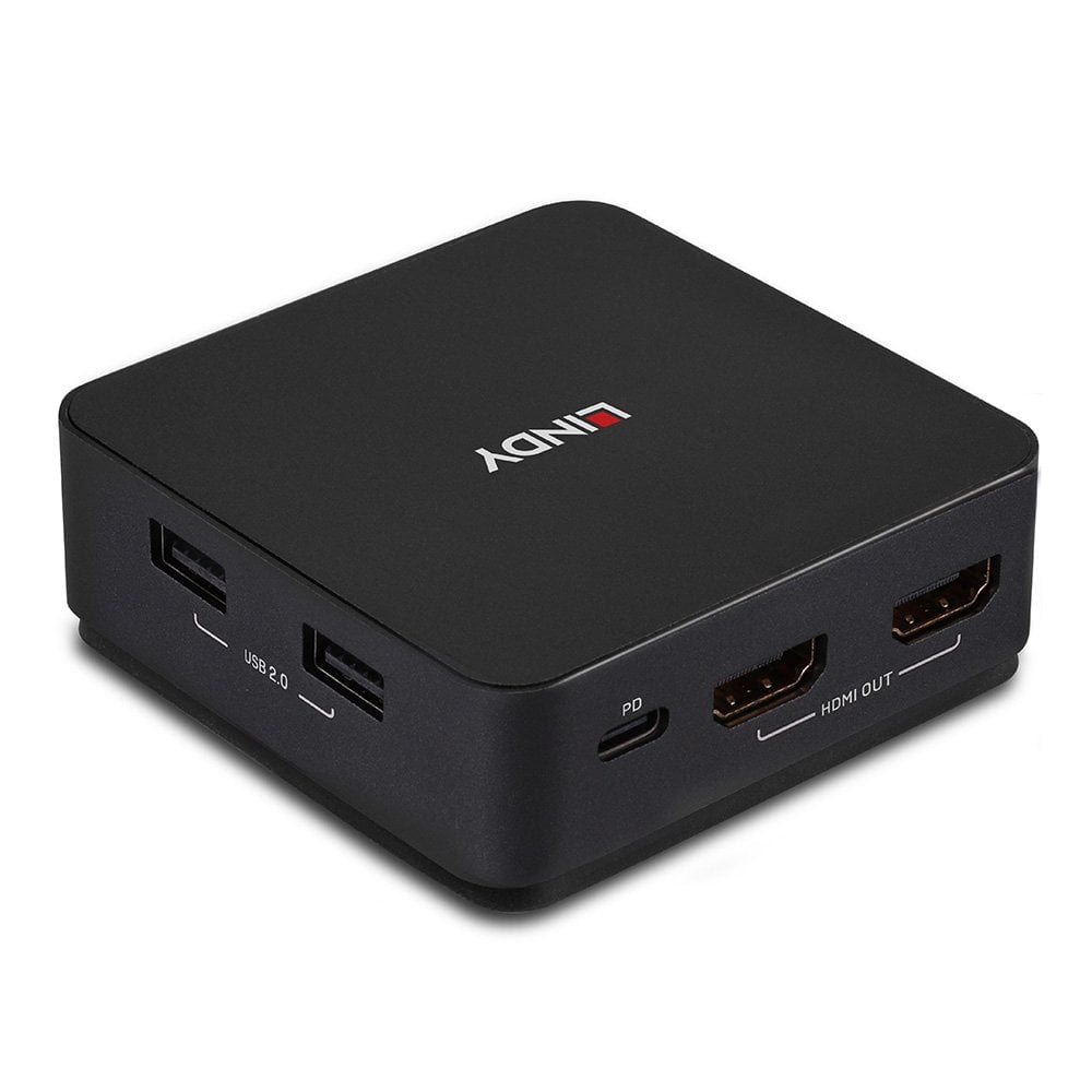 2 PORT TYP C DUAL HDMI 4K60 KVM SWITCH
