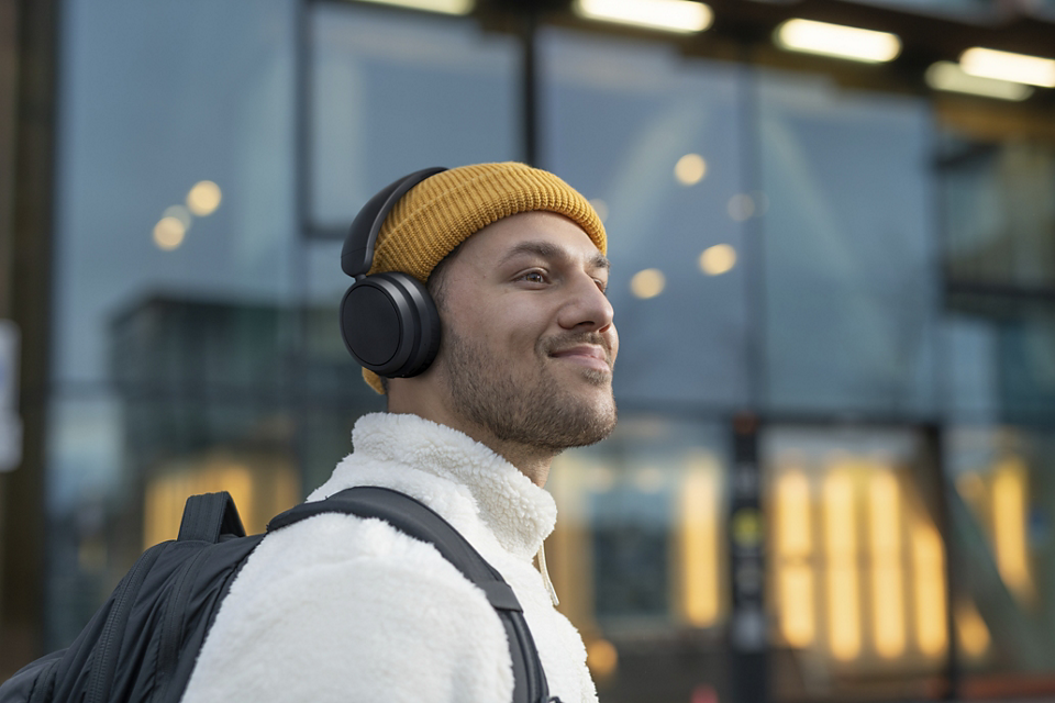 Philips TAH5209BK Leichter On-Ear-Kopfhörer schwarz