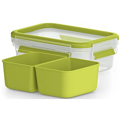 emsa Lunchbox CLIP & GO transparent 0,55 l, 1 St.