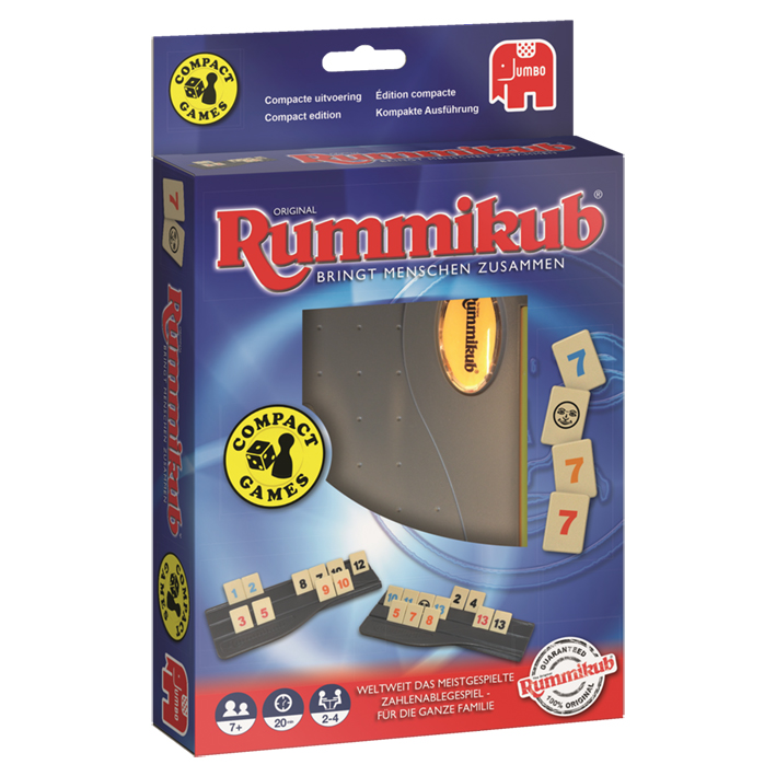 Jumbo Rummikub Reise-Edition Geschicklichkeitsspiel, 1 St.