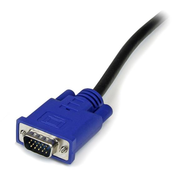 10FT USB 2-IN-1 KVM CABLE .