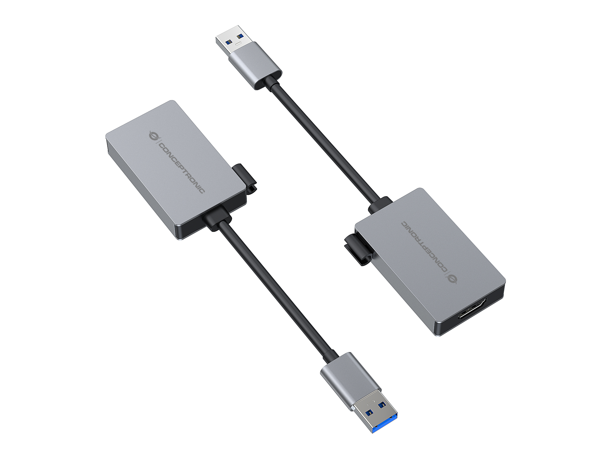 CONCEPTRONIC Adapter USB-A3.2->HDMI1.4 1080/60Hz 0.16m gr