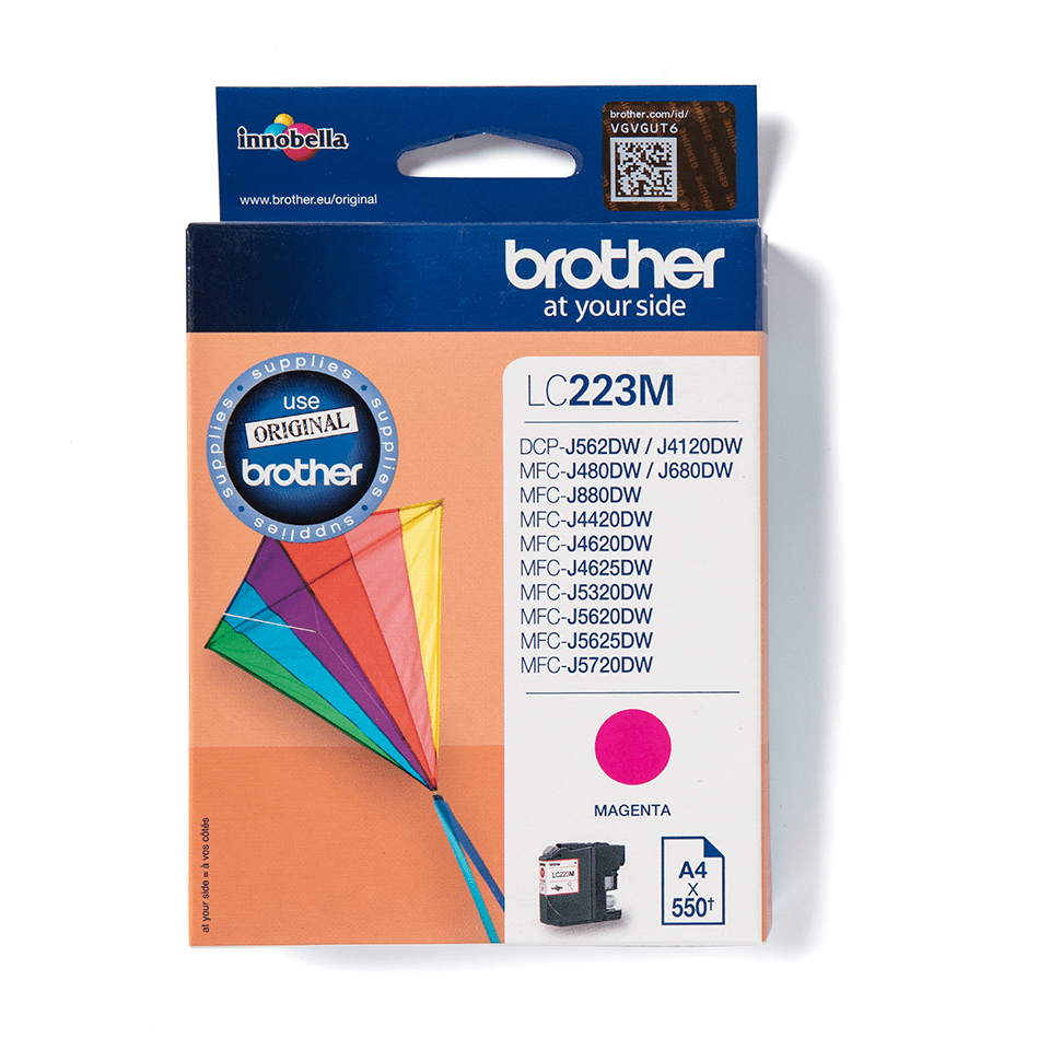 LC-223M INK CARTRIDGE MAGENDA 550 PAGES ISO STANDARDS 24711