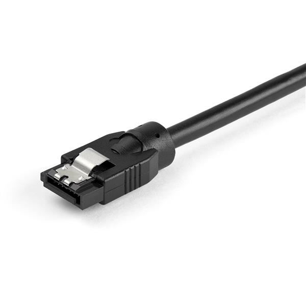 0.6 M ROUND SATA CABLE SATA CORD - LATCHING CONNECTORS