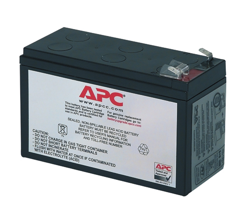 APC Replacement Battery Cartridge 2 UPS battery 1 x battery lead acid Black