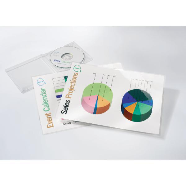 GBC Laminierfolien glänzend für A3 75 micron, 25 St.
