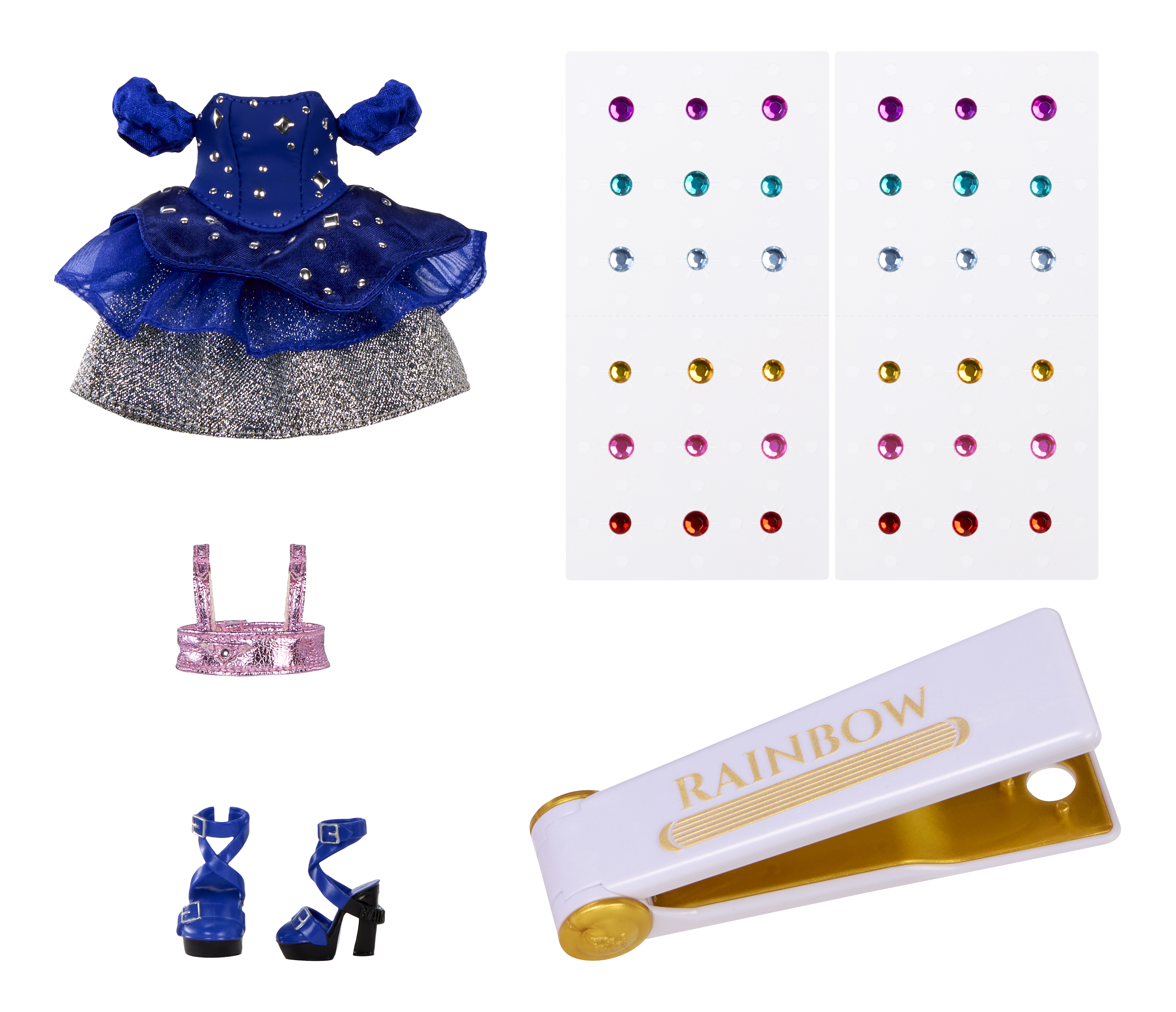 Rainbow High Be Dazzling Fashion Dolls - Genevieve Bleue, Puppe
