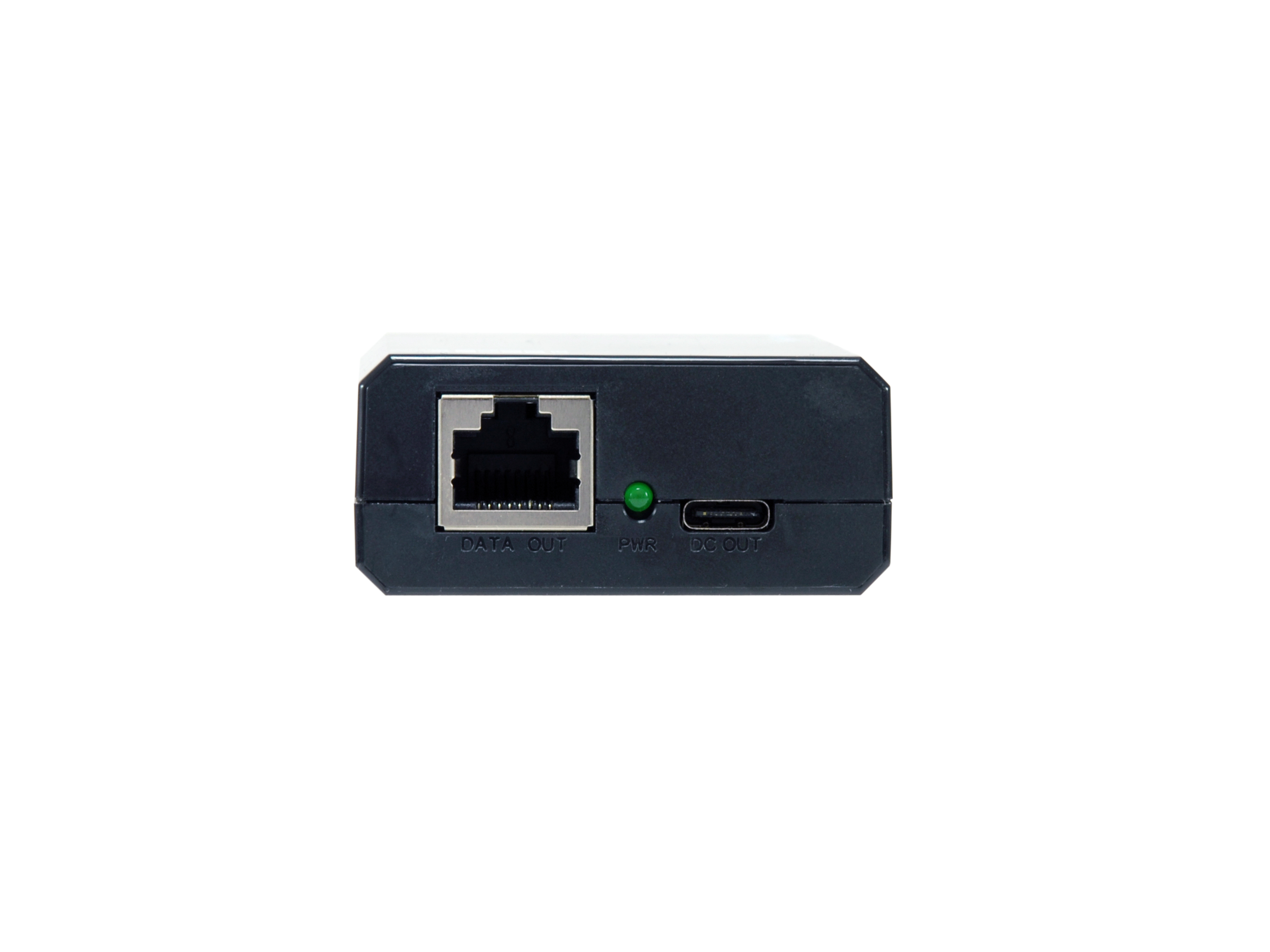 LevelOne PoE Gigabit Splitter RJ45/USB-C 1Gbps 50W schwarz