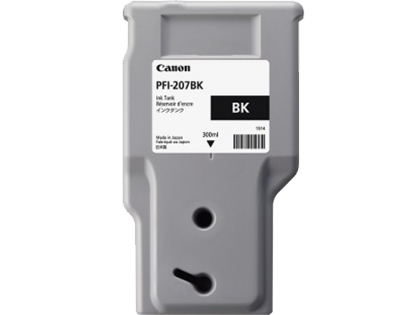 Patrone Canon PFI-207BK black