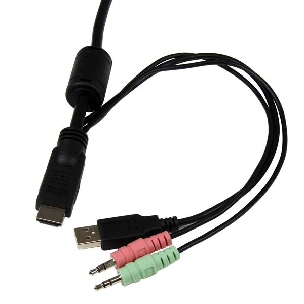 2 PORT HDMI CABLE KVM SWITCH IN
