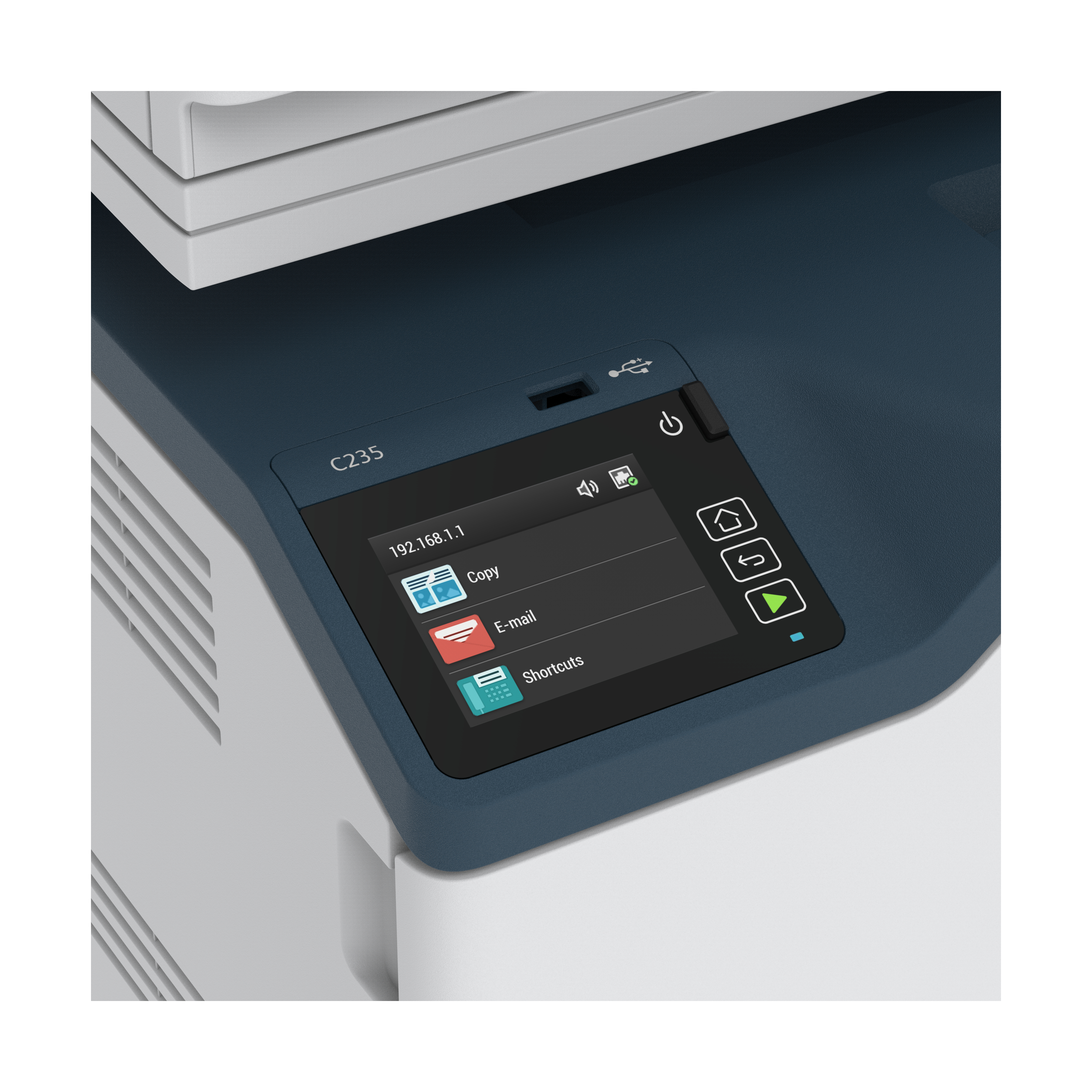 xerox C235 4 in 1 Farblaser-Multifunktionsdrucker grau