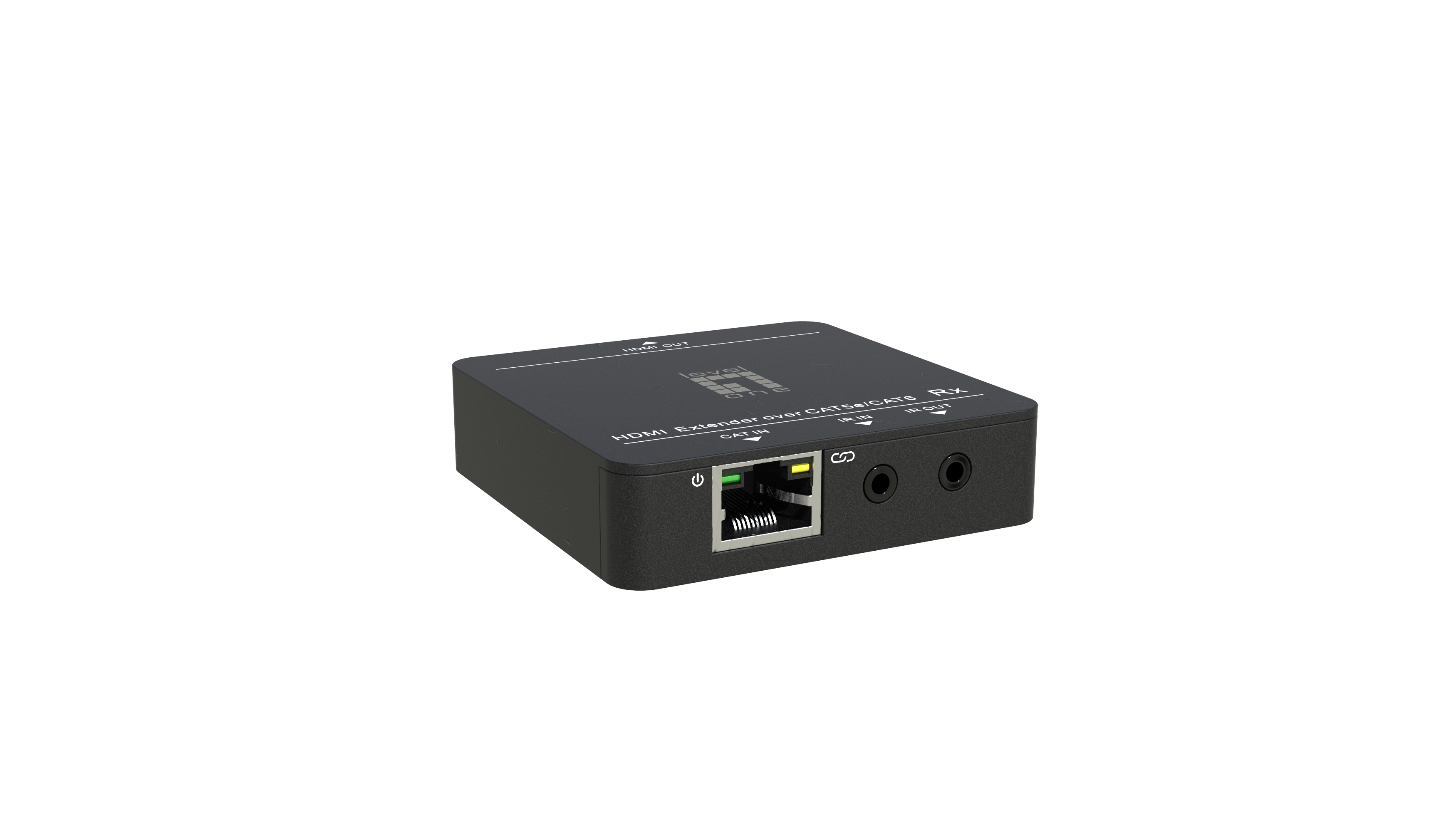 LevelOne HDMI Extender Cat5/6 1080p/60Hz 50.00m schwarz