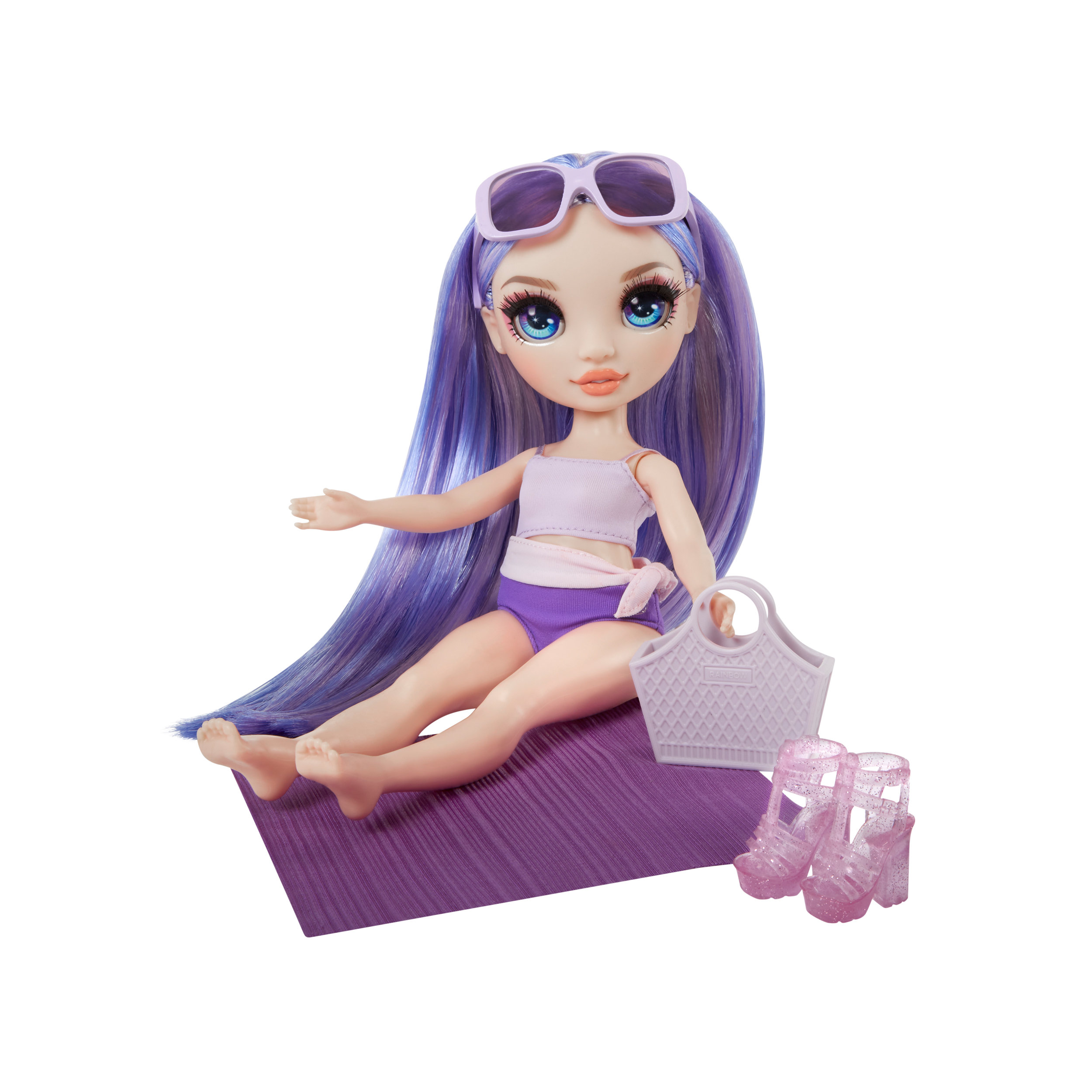 Rainbow High Swim & Style - Violet (Purple), Puppe