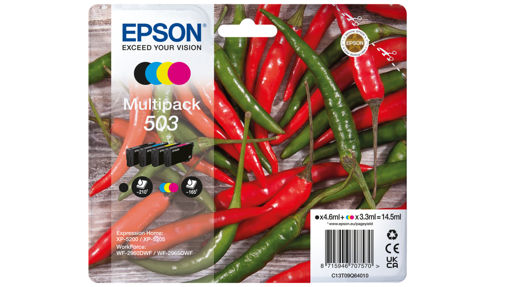 Patrone Epson 503 4er-Pack black + color T09Q6