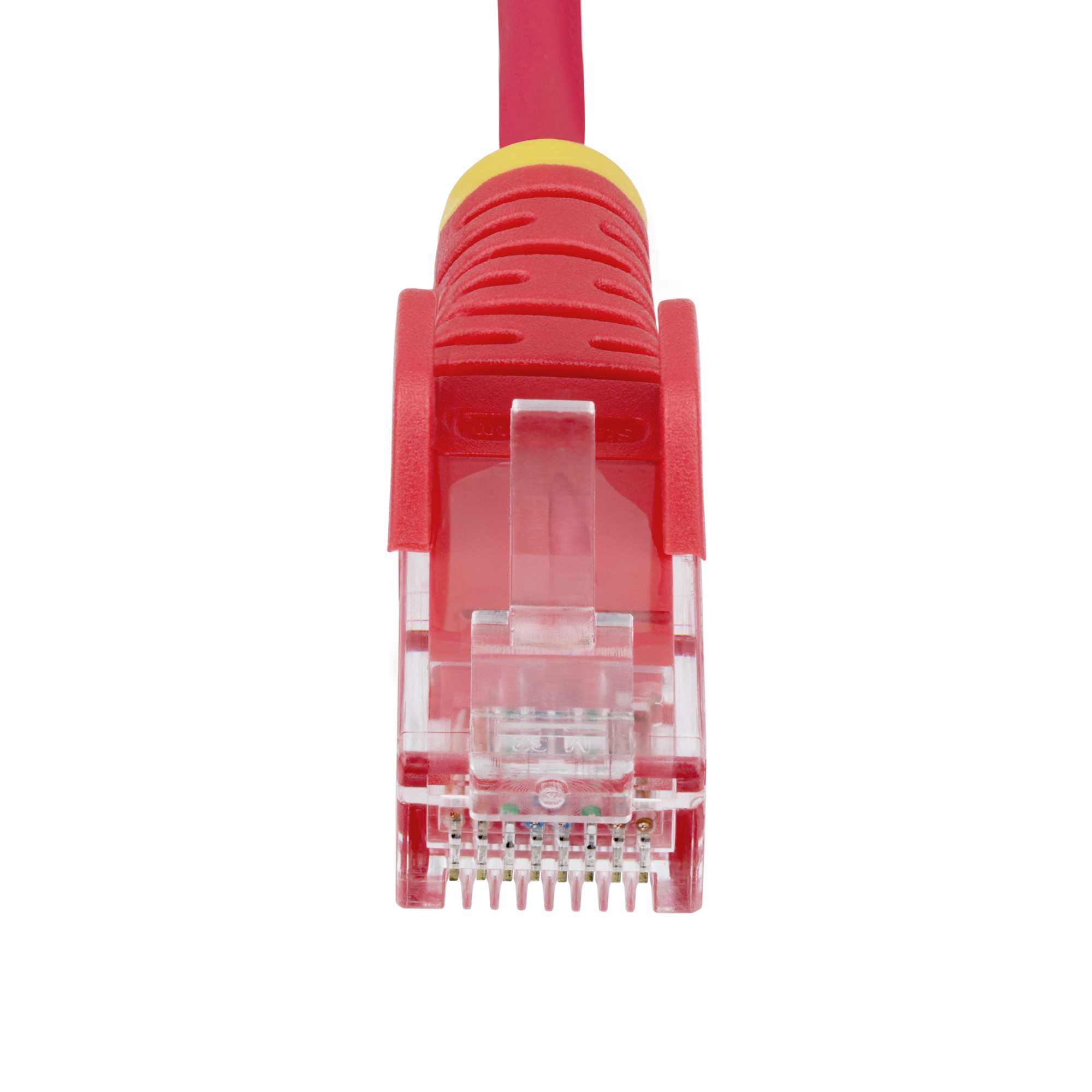 2.5M RED SLIM CAT6 CABLE .