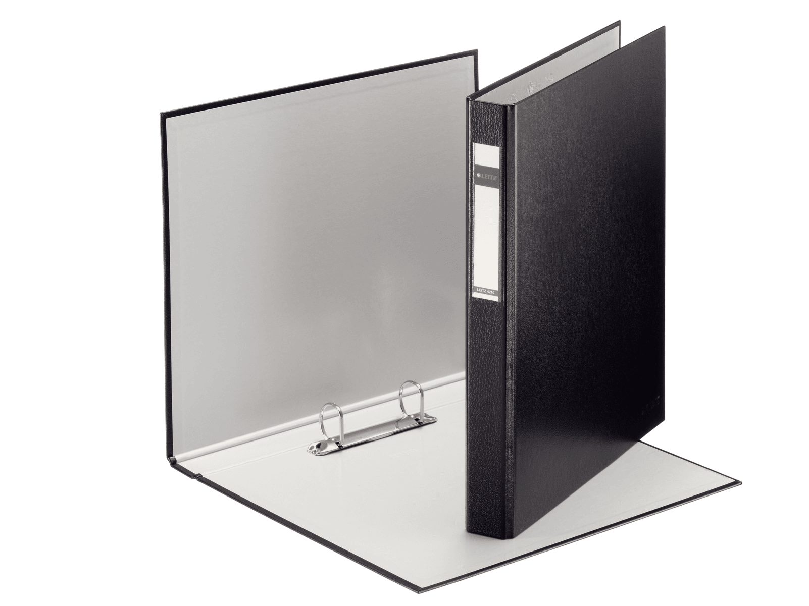 LEITZ 4210 Ringbuch 2-Ringe schwarz 4,0 cm DIN A4, 1 St.