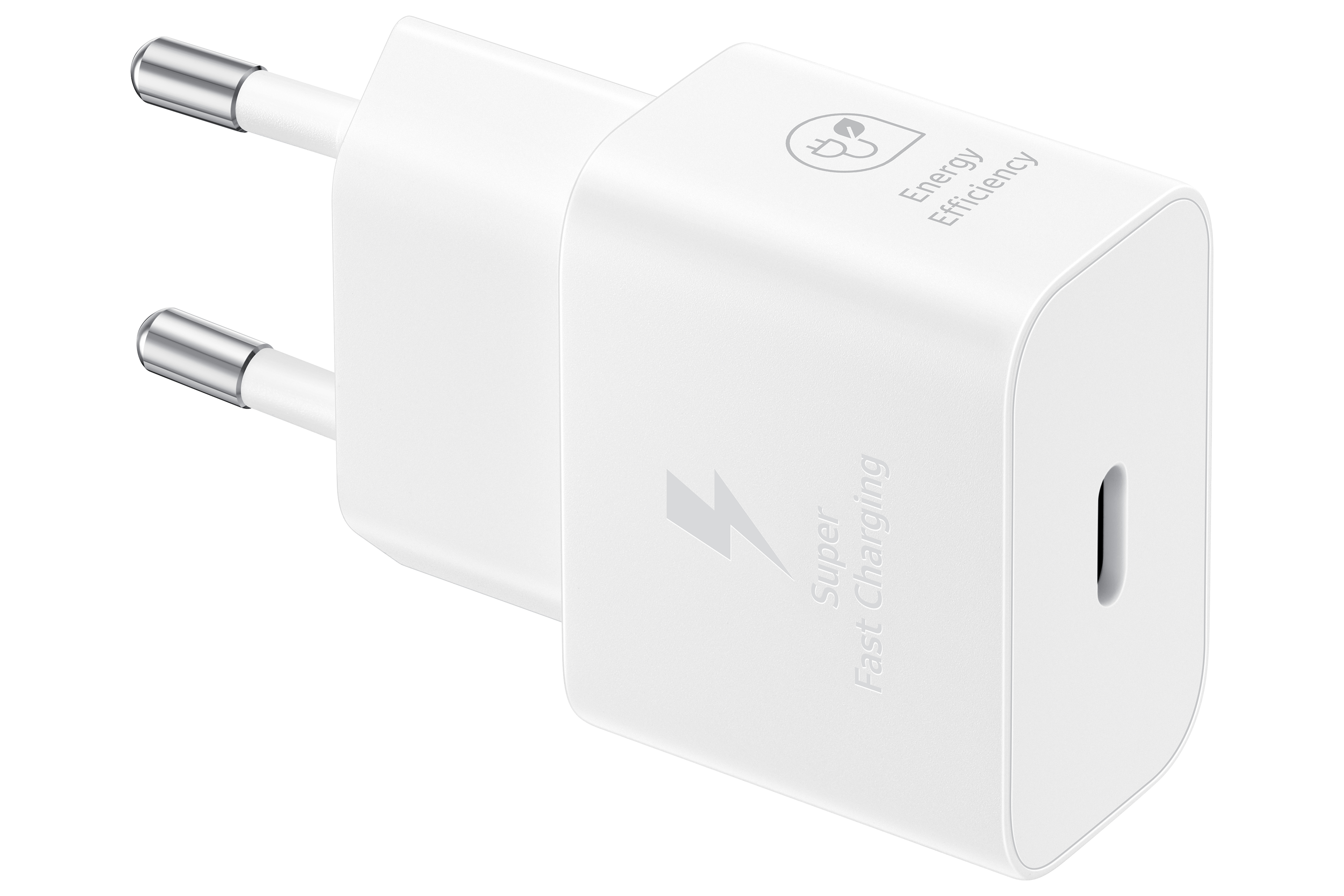 Samsung Schnellladegerät - mit Datenkabel - USB-C 25W - weiß