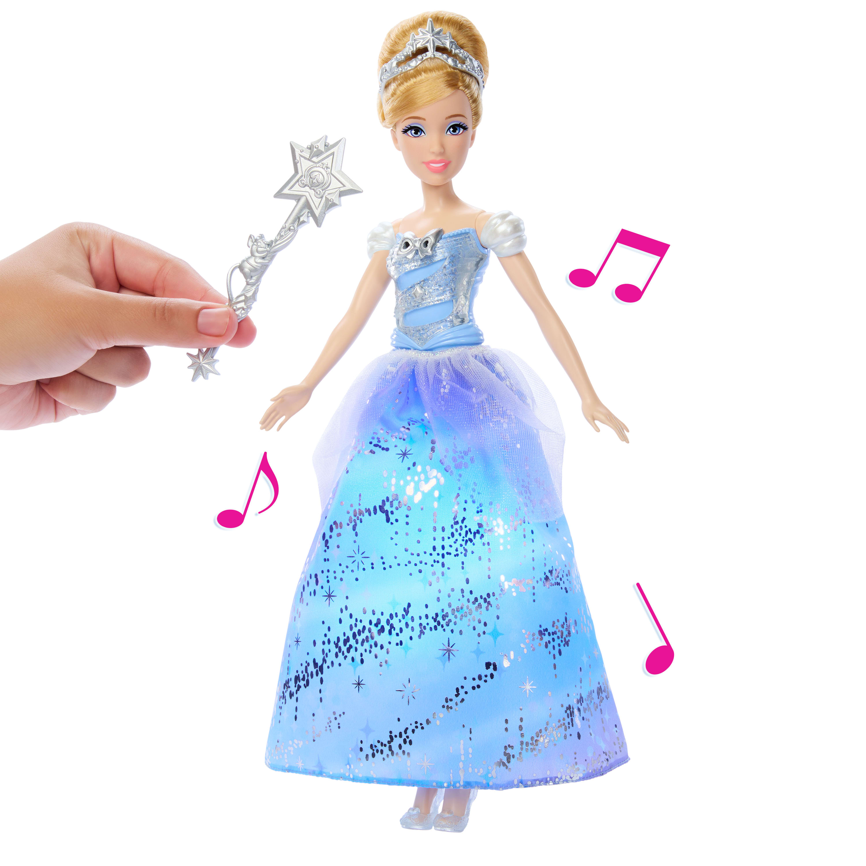 Disney Prinzessin Cinderella-Modepuppe im bezaubernden Ballkleid