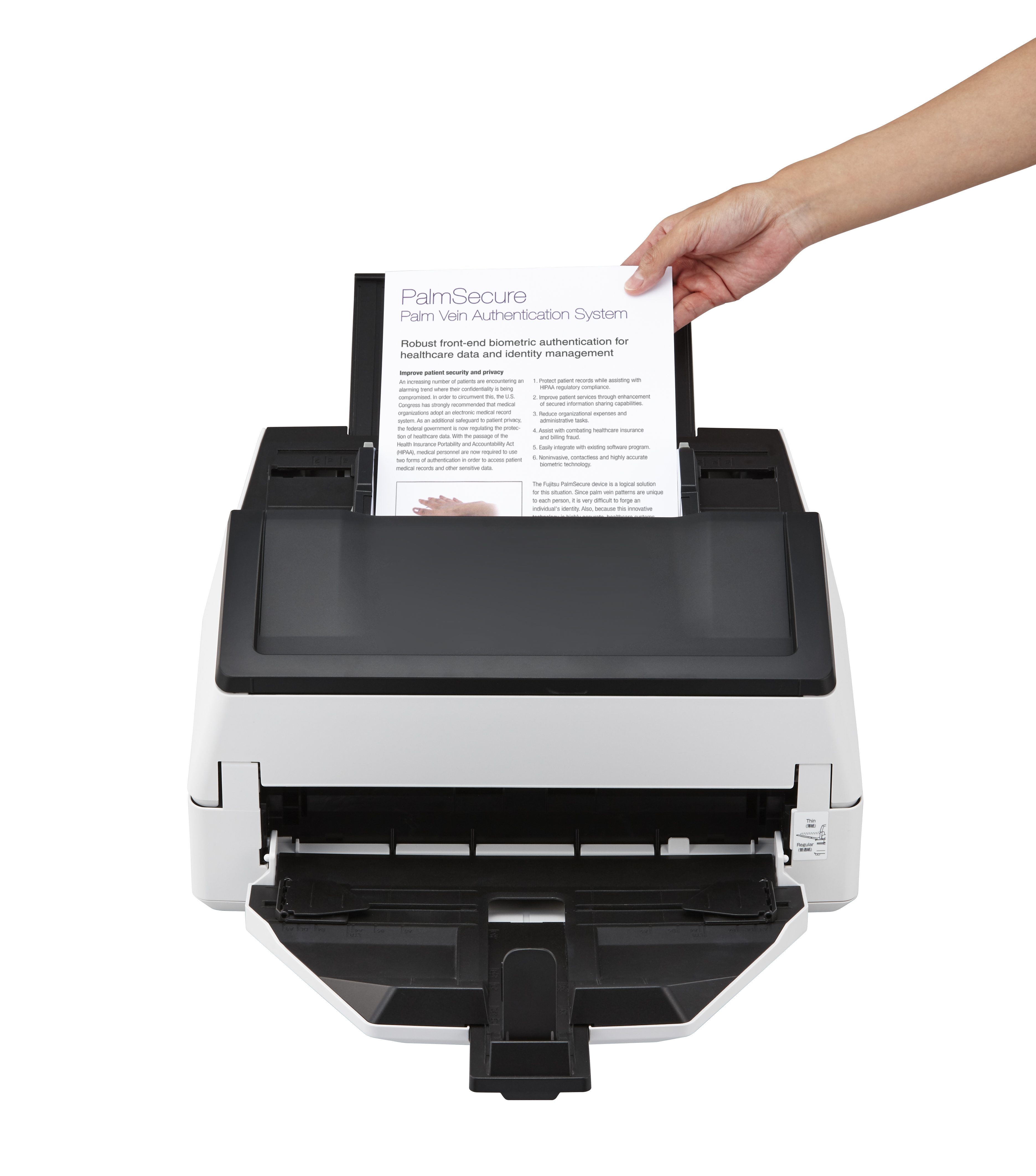FI-7600 A4 DOCUMENT SCANNER