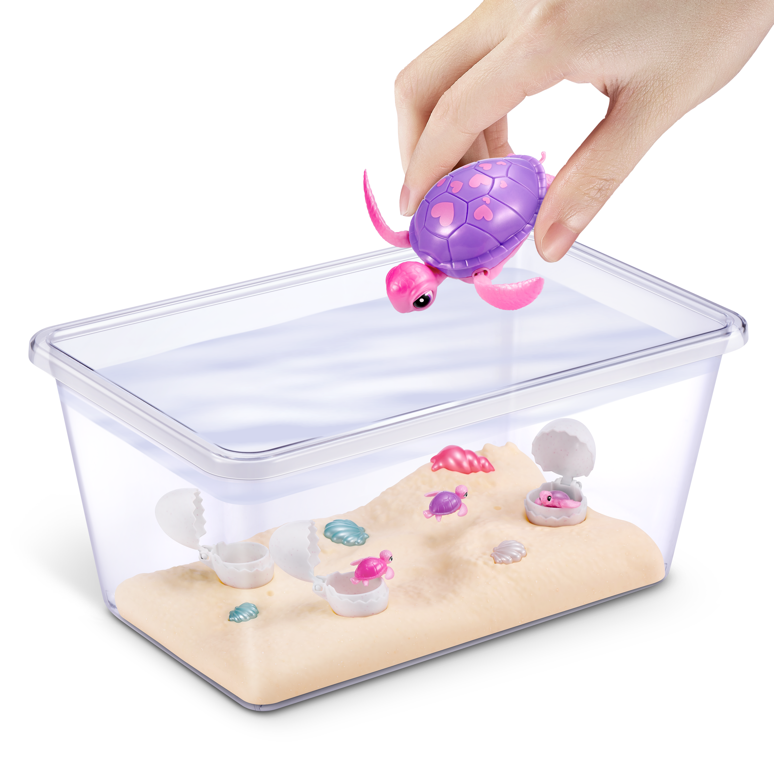 Pets Alive - Mama Turtle & Baby Surprise, Spielfigur