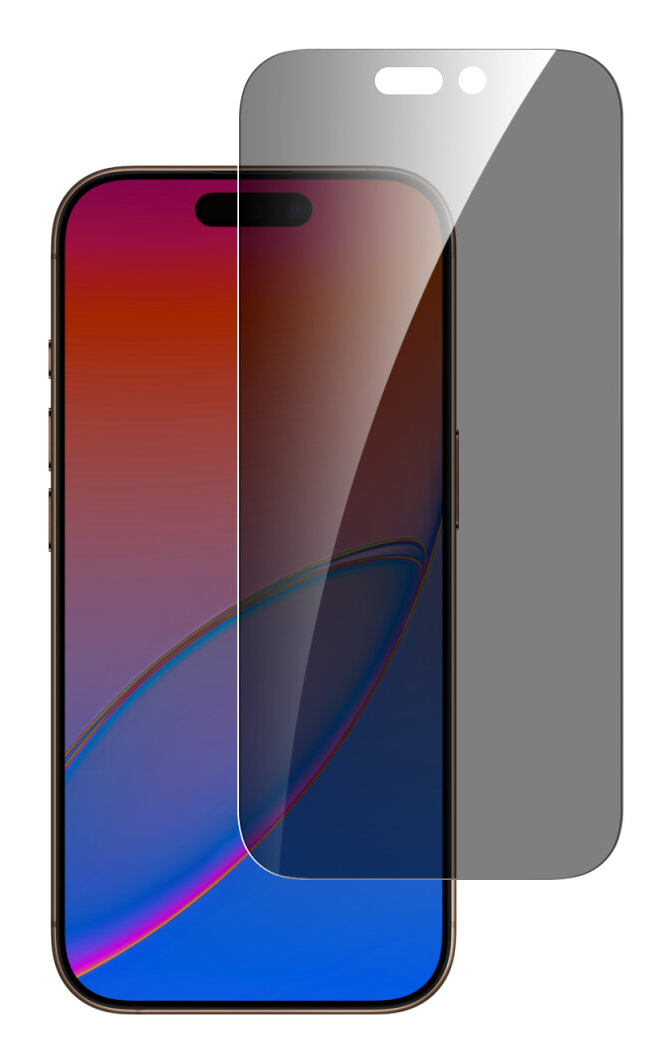 SECOND GLASS PRIVACY WITH MOUNTING FRAME FOR APPLE IPHONE