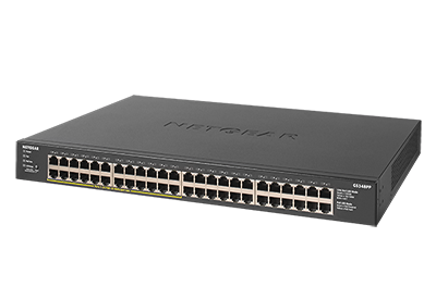 48-PORT GB UNMGD POE+ SWITCH .