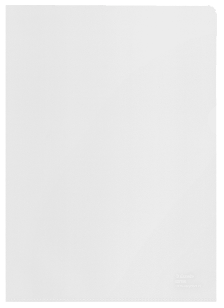 Esselte Sichthüllen DIN A4 transparent genarbt 0,10 mm, 100 St.