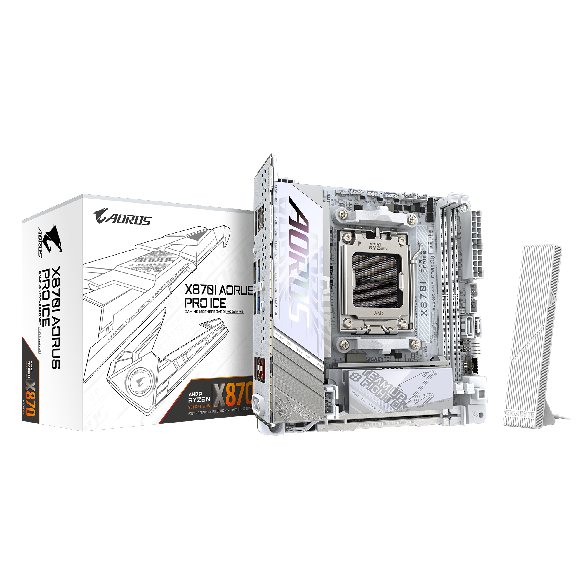 GIGABYTE X870I AORUS PRO ICE AM5 ITX MB