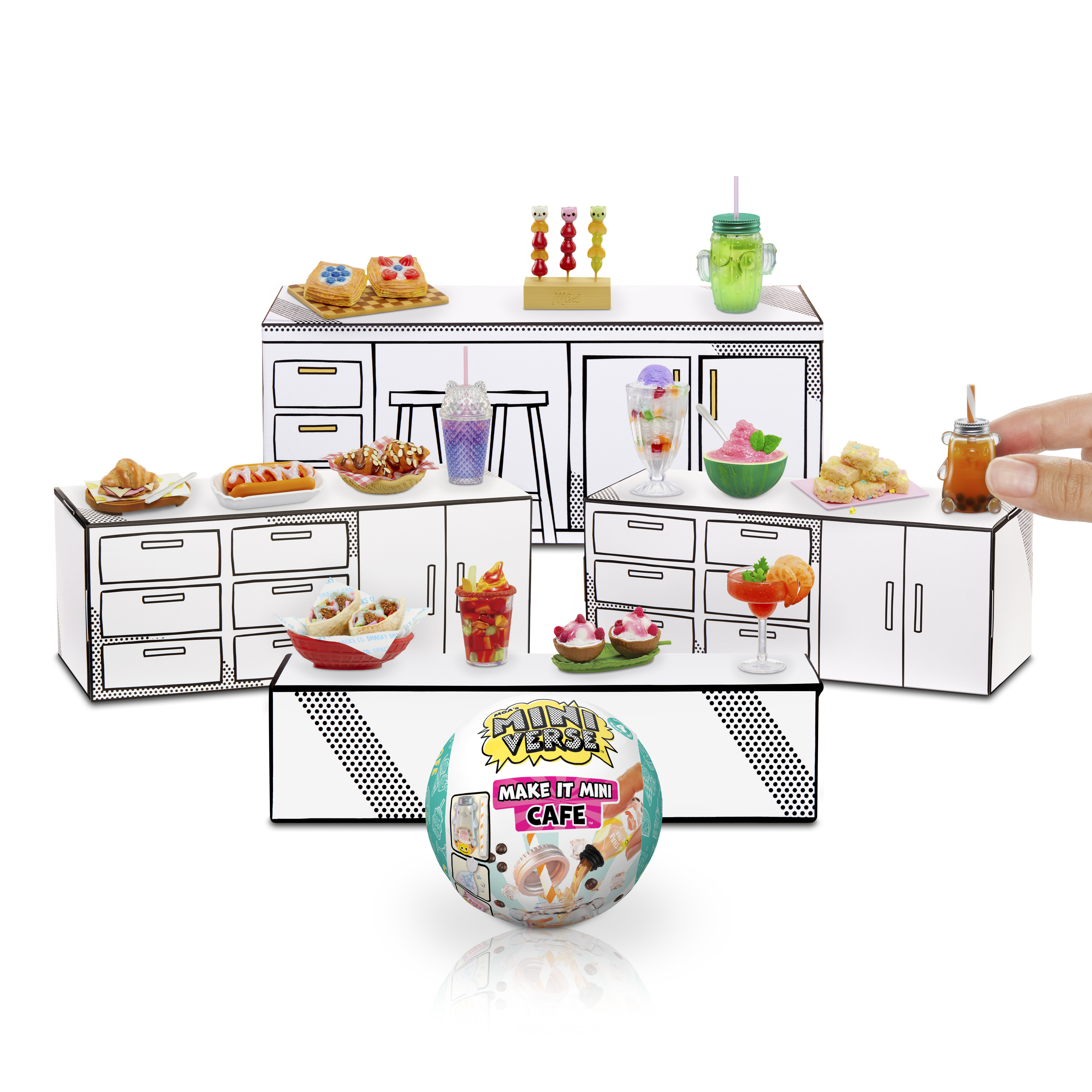 MGA''s Miniverse - Make It Mini Cafe Series 4 Mini Collectibles, Basteln