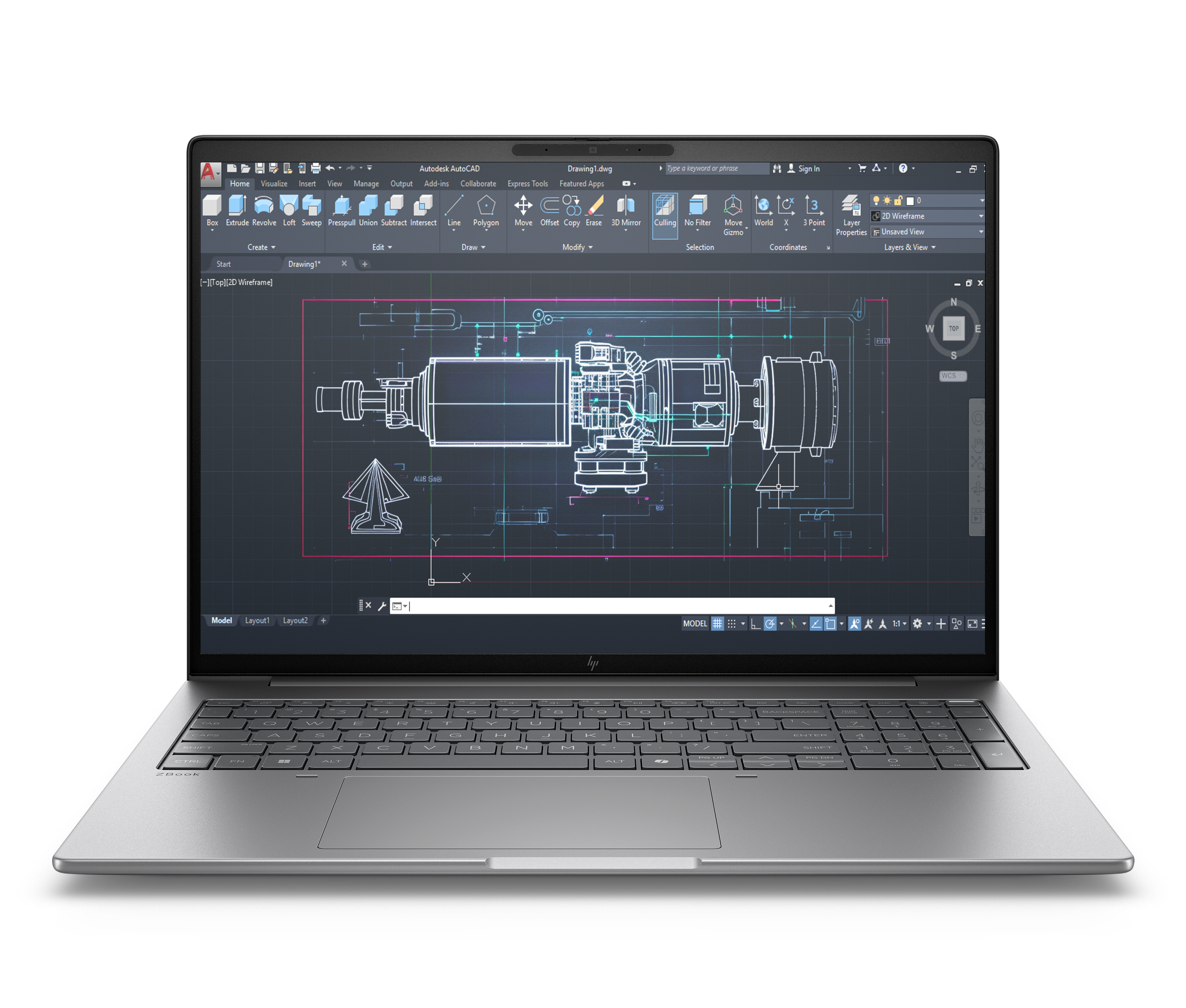 HP ZBook 8 G1i Intel Core Ultra 7 255H 40,64cm 16Zoll WUXGA 32GB 1TB/SSD W11P 3J Gar (DE)